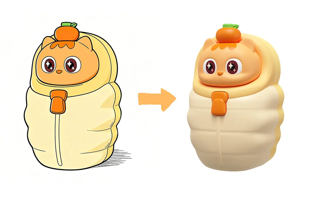 cute character pat light