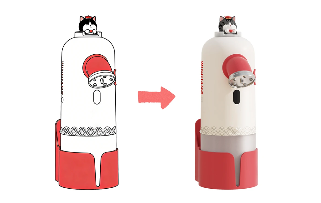 supremo cat hand sanitizer