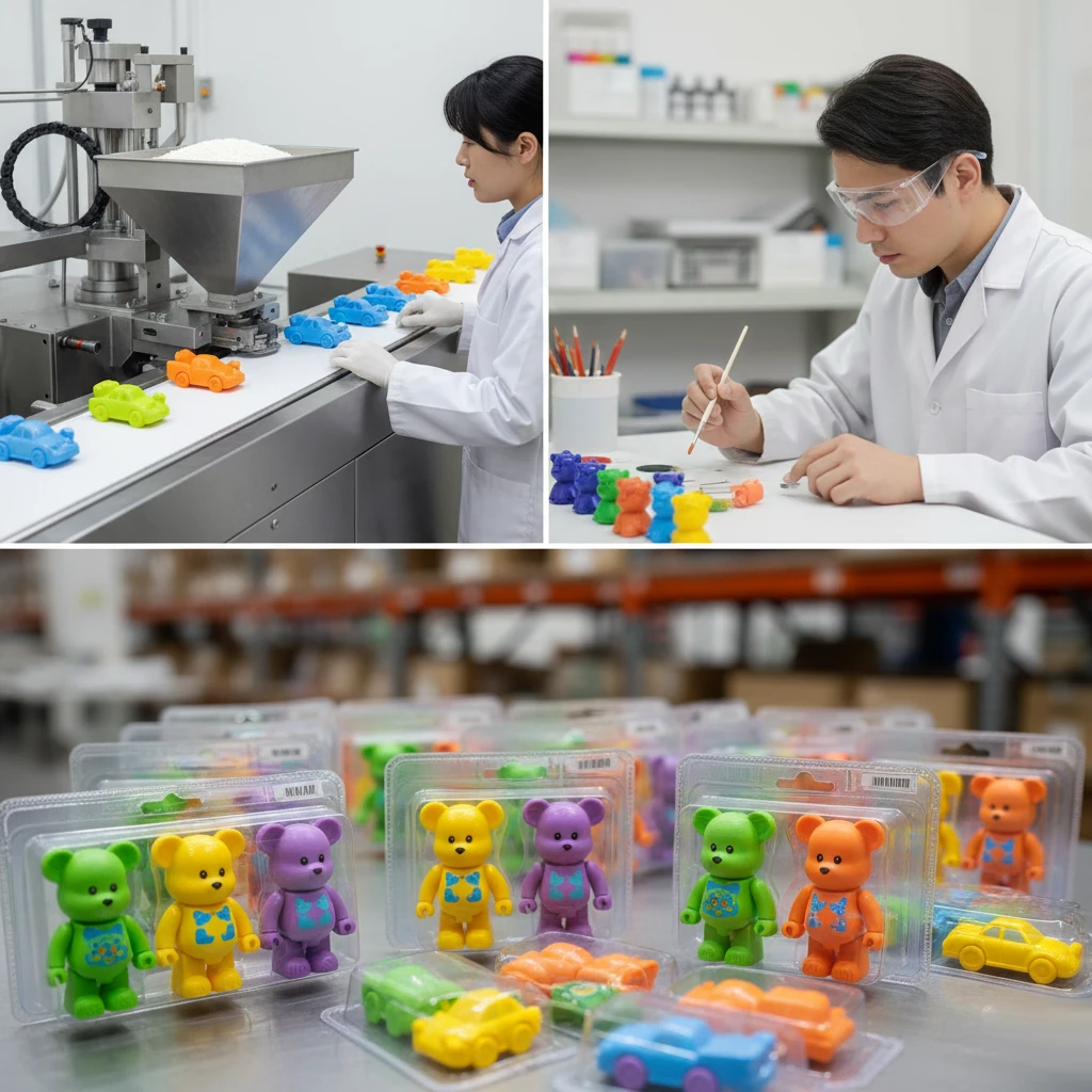 how pvc toys are manufactured