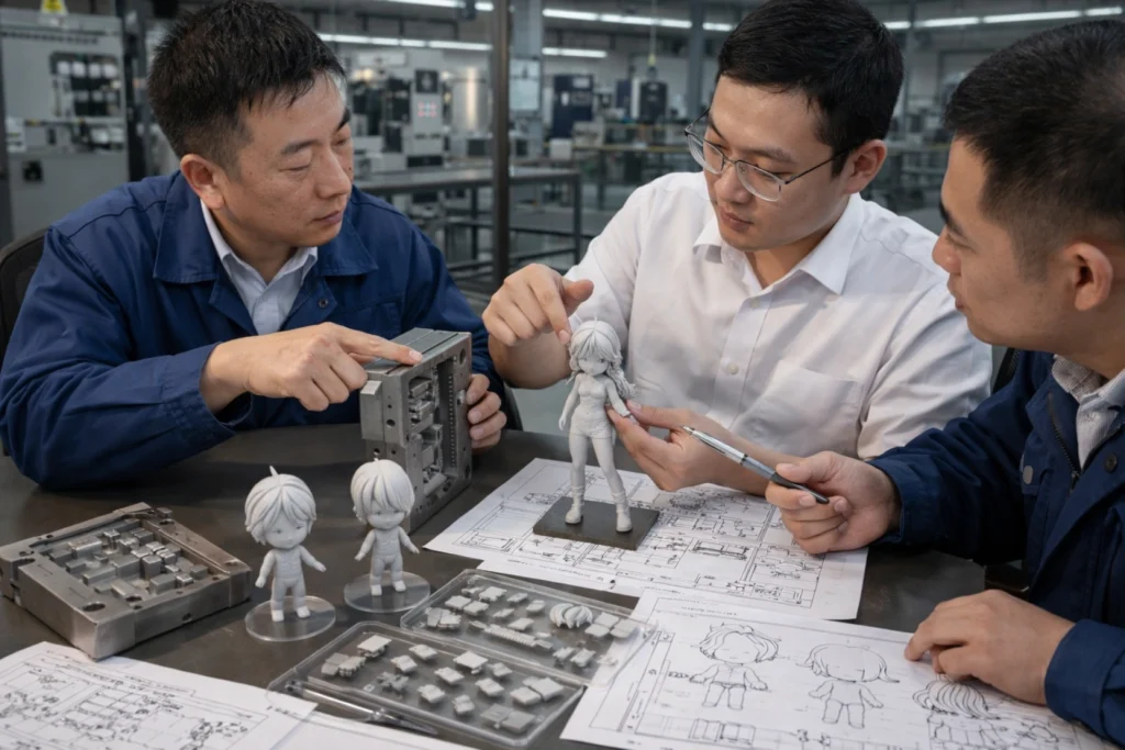 PVC figure mold cost