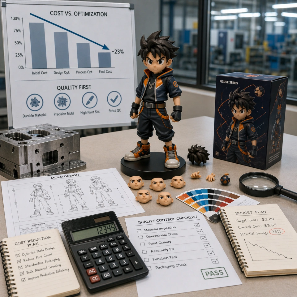 Reduce Custom PVC Figure Cost