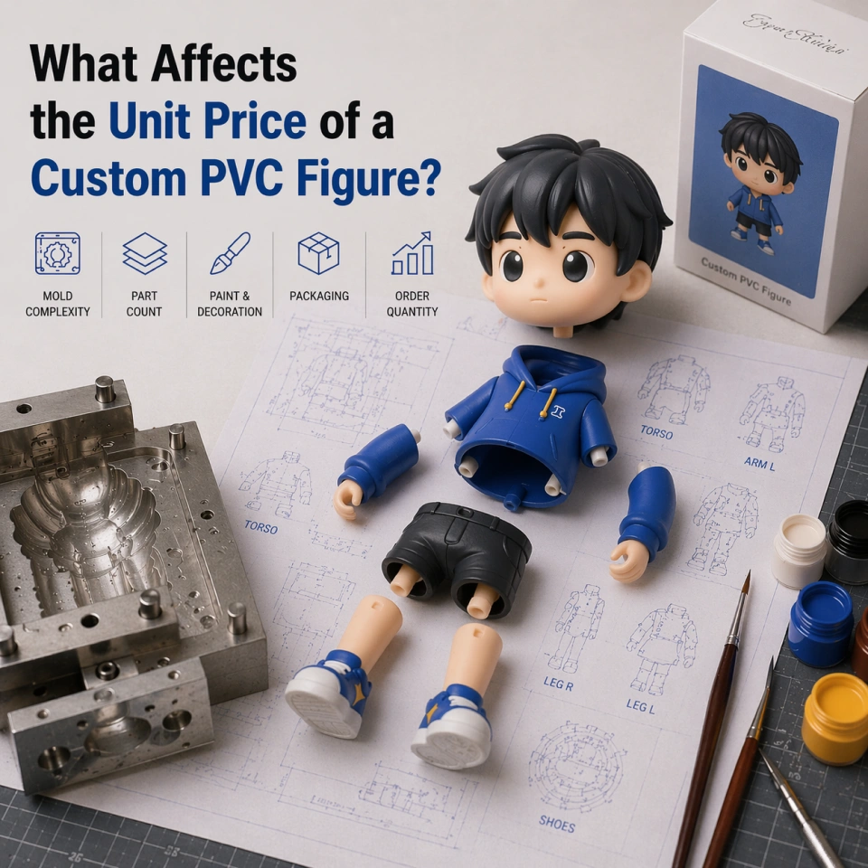 What Affects the Unit Price of a Custom PVC Figure_