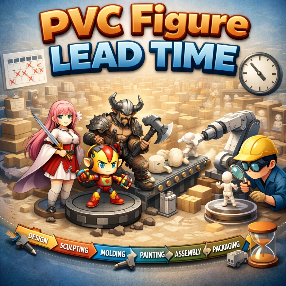 pvc figure lead time review during custom figure project planning
