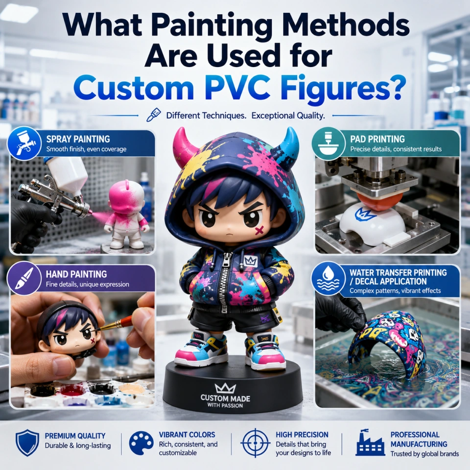 pvc figure painting methods