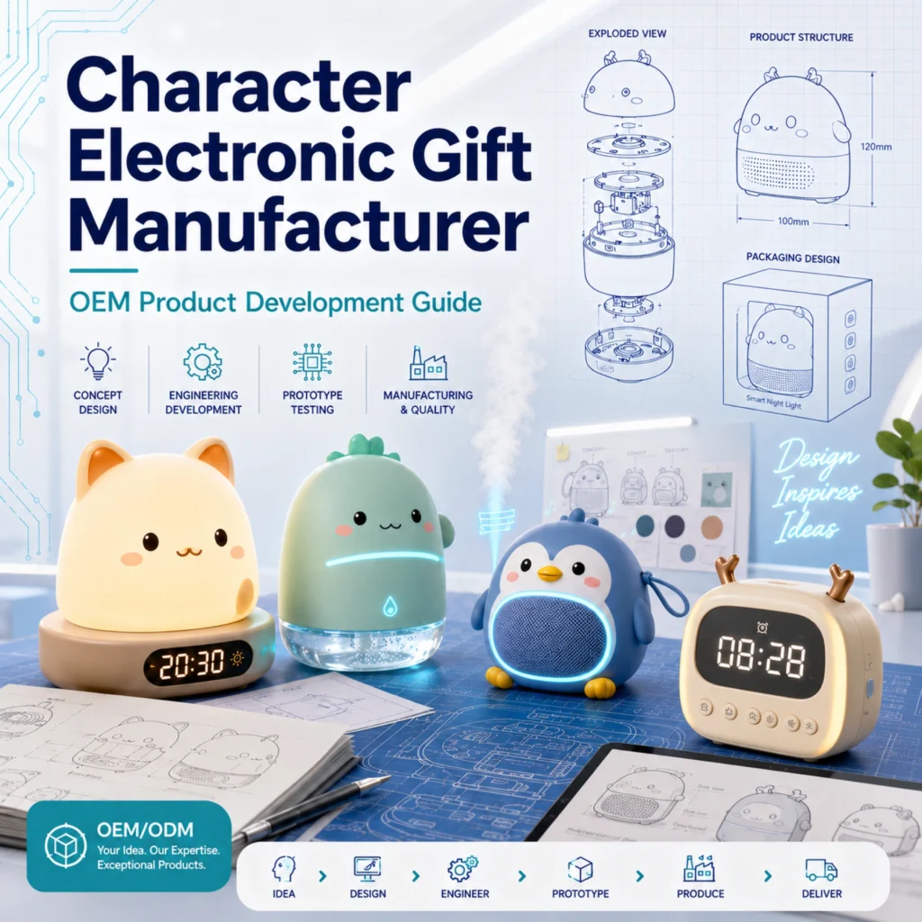 Character Electronic Gift Manufacturer_ OEM Product Development Guide
