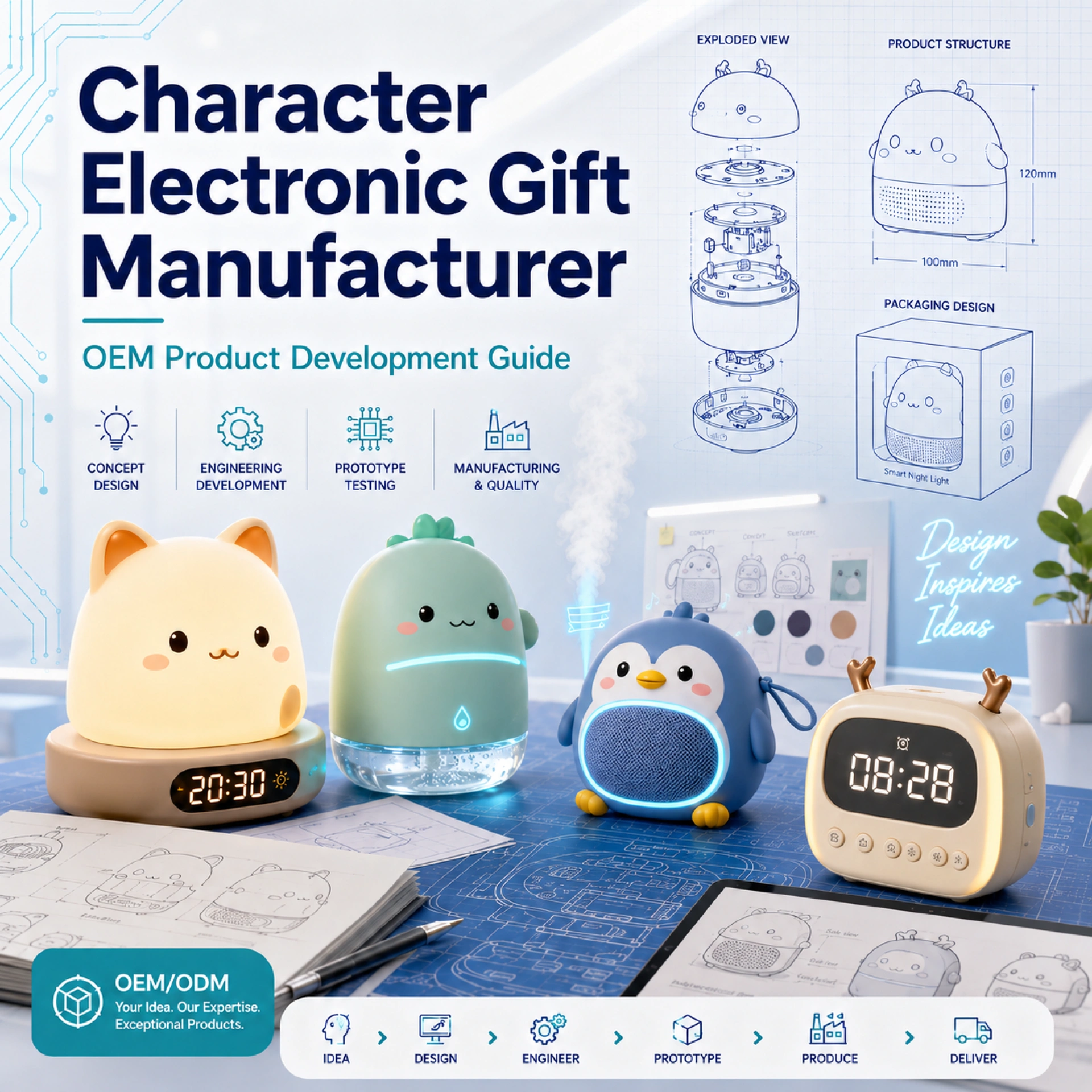 Character Electronic Gift Manufacturer_ OEM Product Development Guide