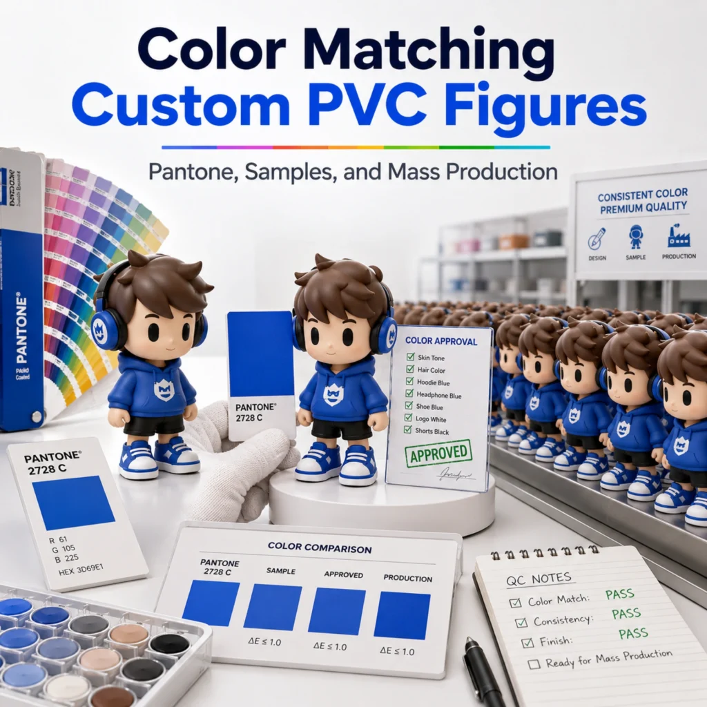 Color Matching Custom PVC Figures_ Pantone, Samples, and Mass Production