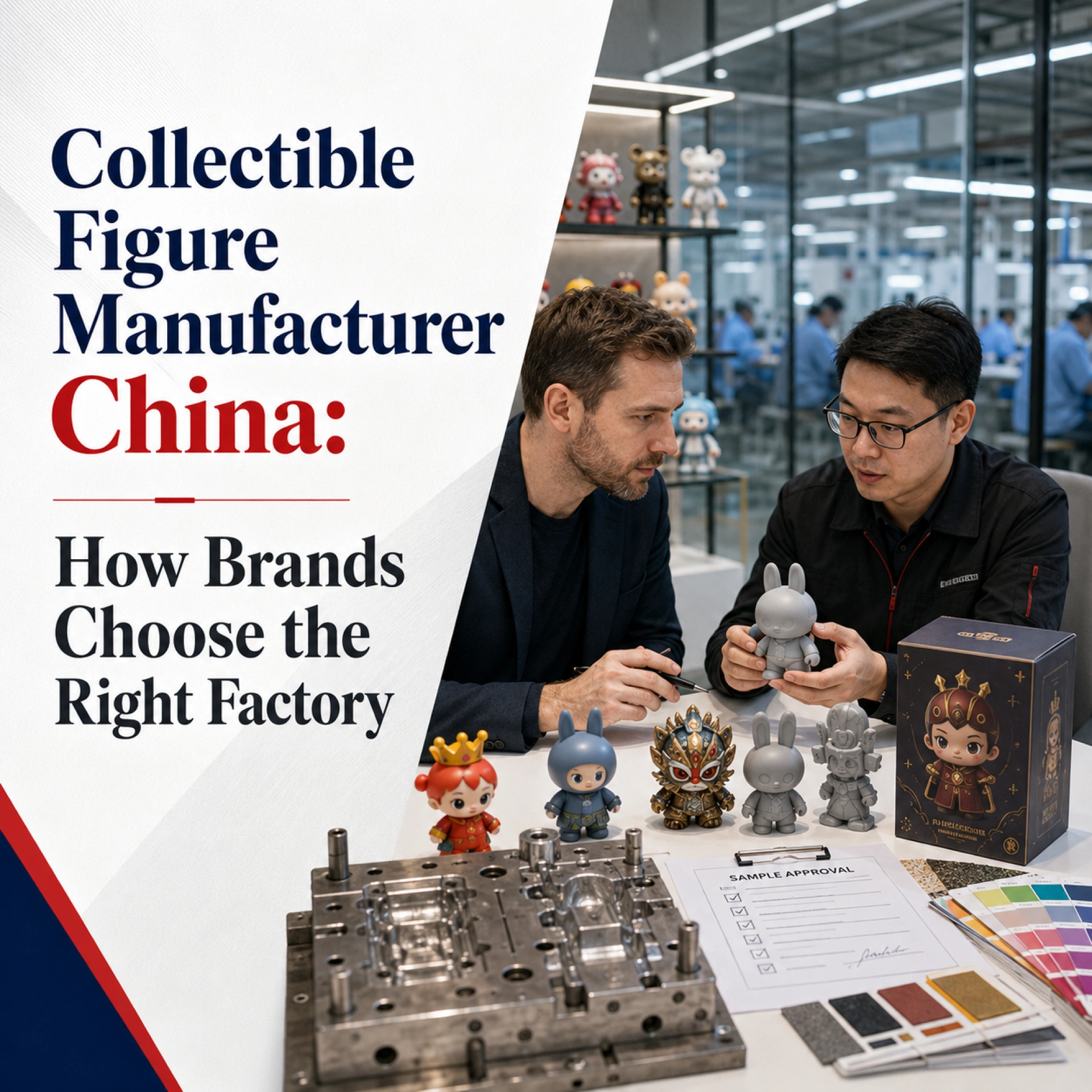 Collectible Figure Manufacturer China: How Brands Choose the Right Factory
