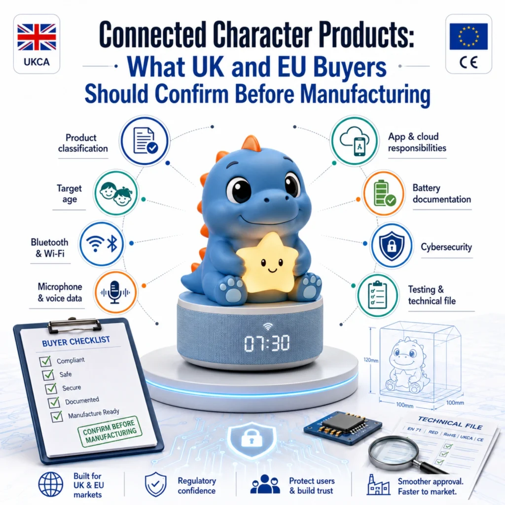 Connected Character Products_ What UK and EU Buyers Should Confirm Before Manufacturing