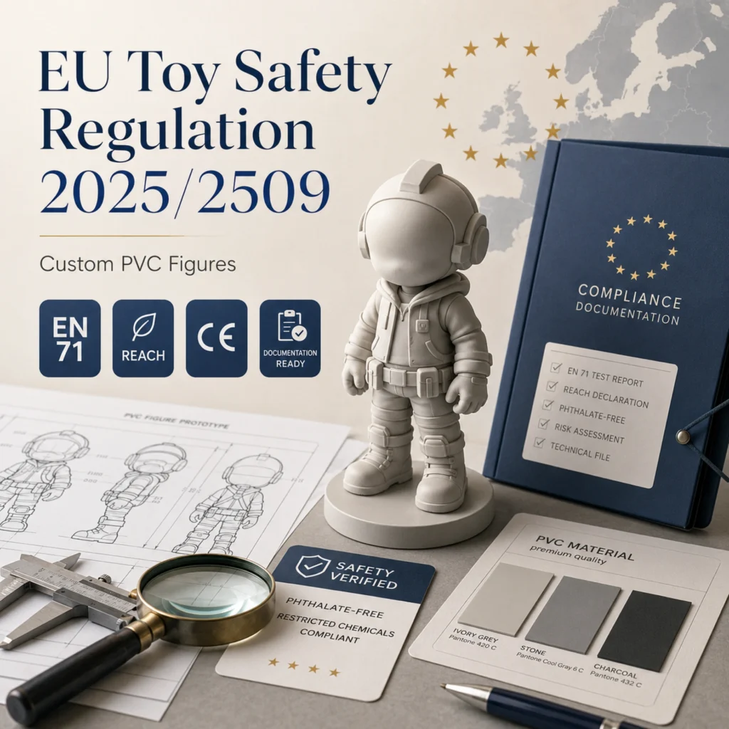 EU Toy Safety Regulation 2025/2509: What Custom PVC Figure Buyers Should Prepare