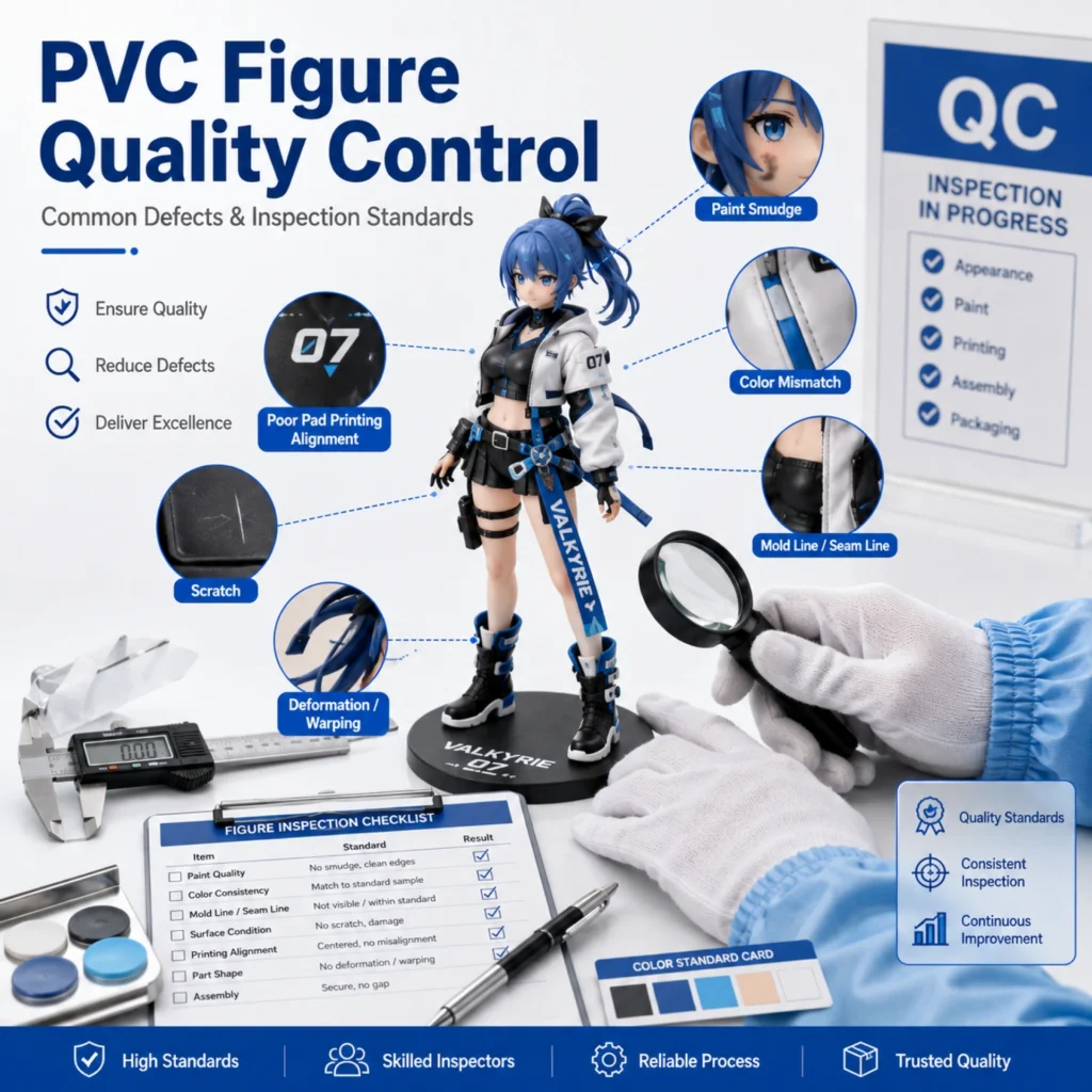 PVC Figure Quality Control_ Common Defects and Inspection Standards