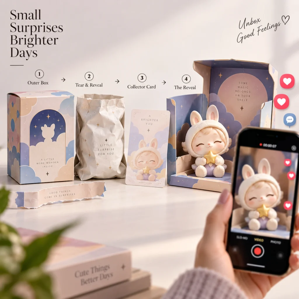 How Brands Design a Blind Box Unboxing Experience for Social Media