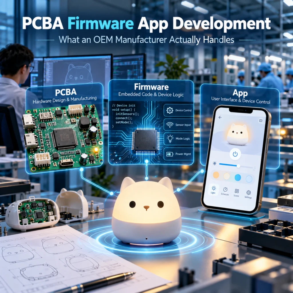 PCBA Firmware App Development_ What an OEM Manufacturer Actually Handles