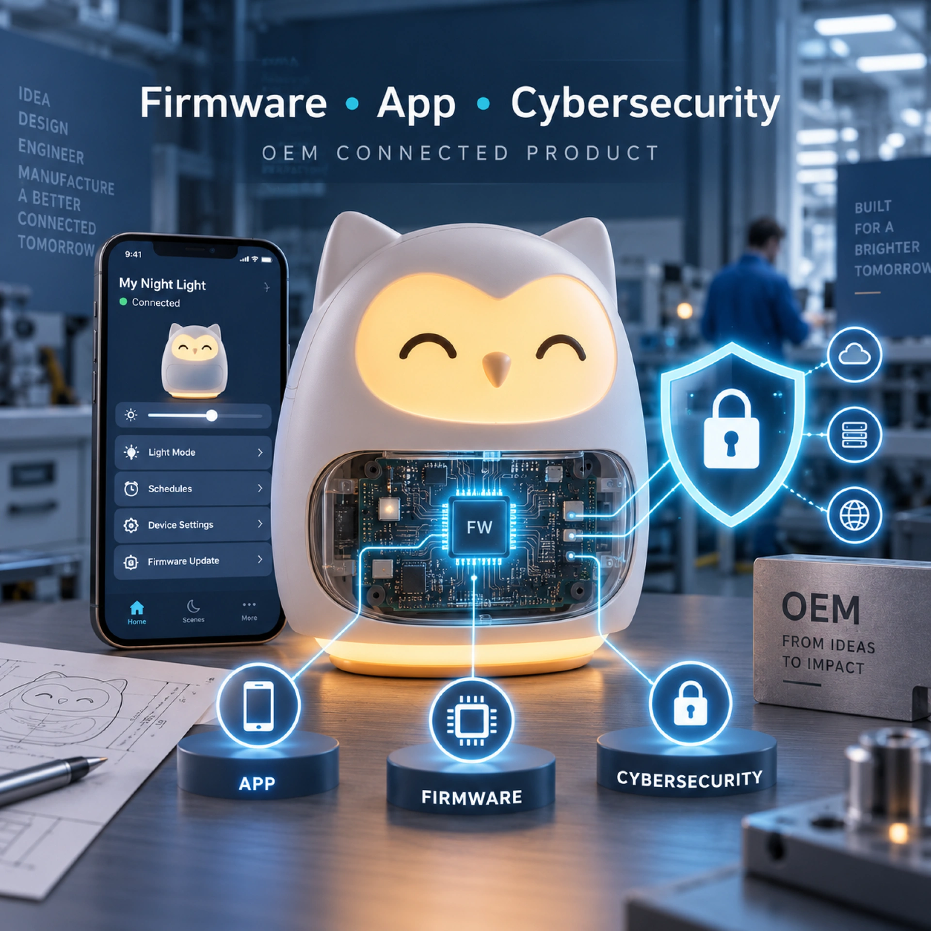Who Is Responsible for Firmware, App and Cybersecurity in an OEM Connected Product_