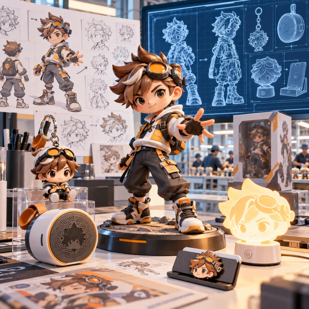 Game Character Merchandise Manufacturer: How Brands Develop Figures, Accessories and Electronics